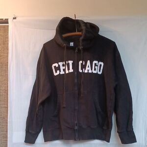 Chicago Black Hoodie Jacket